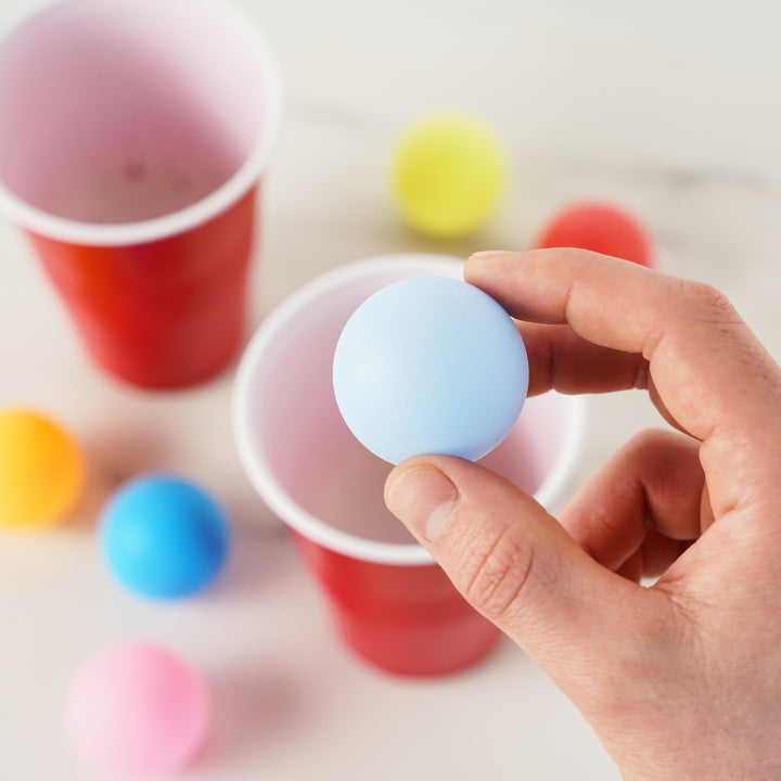 Colorful Beer Pong Balls