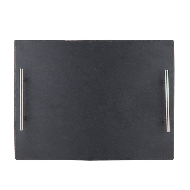 Fete Slate Cheeseboard with Stainless Steel Handle