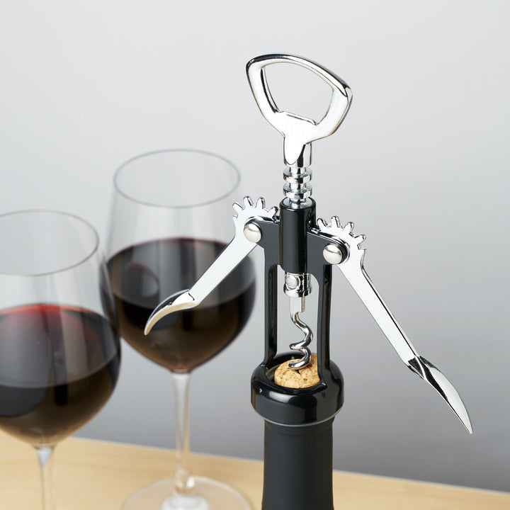 Soar Winged Corkscrew in Black