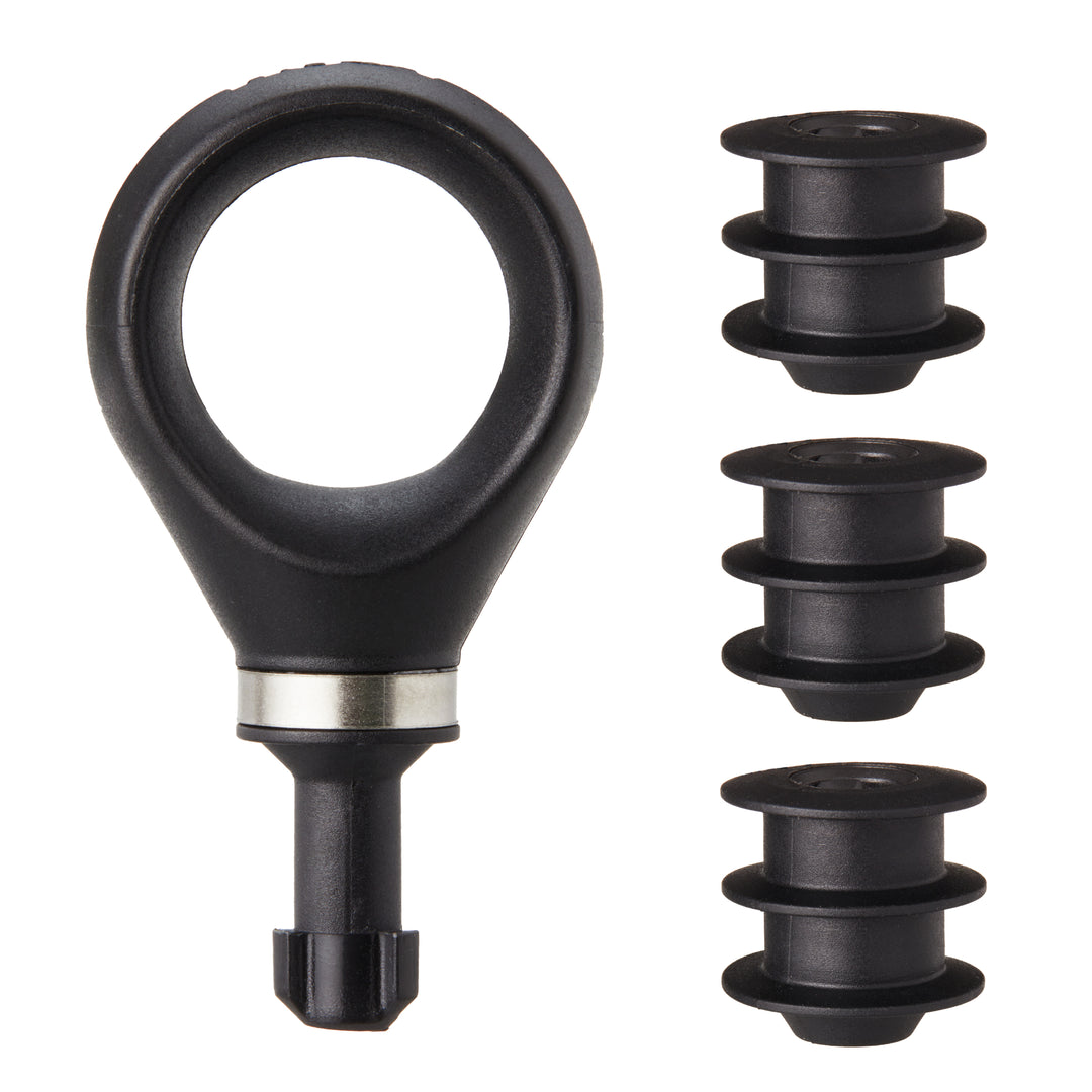 Locking Bottle Stoppers with 1 Key & 3 Stoppers