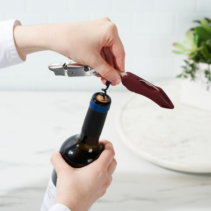 Sommelier Professional Corkscrew in Burgundy