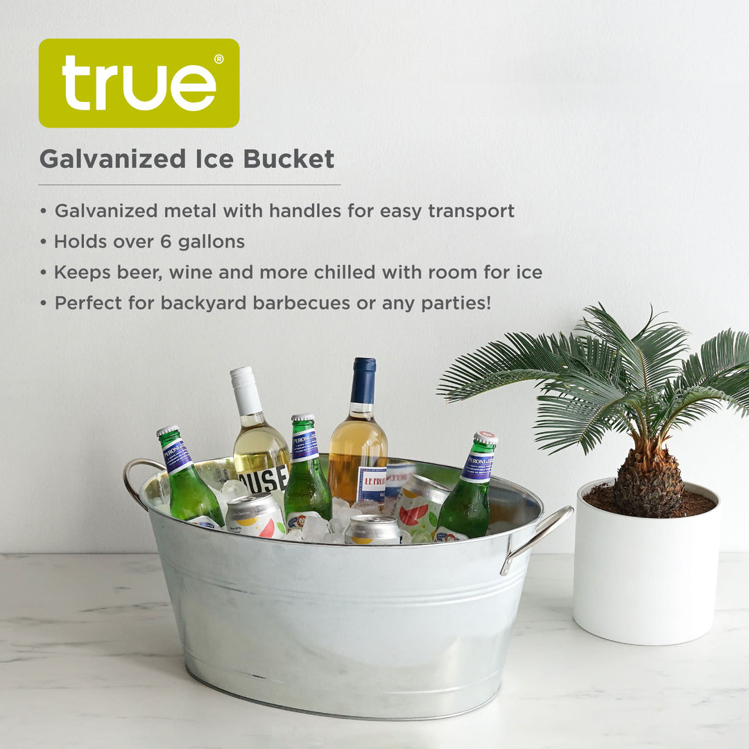 Galvanized Ice Bucket