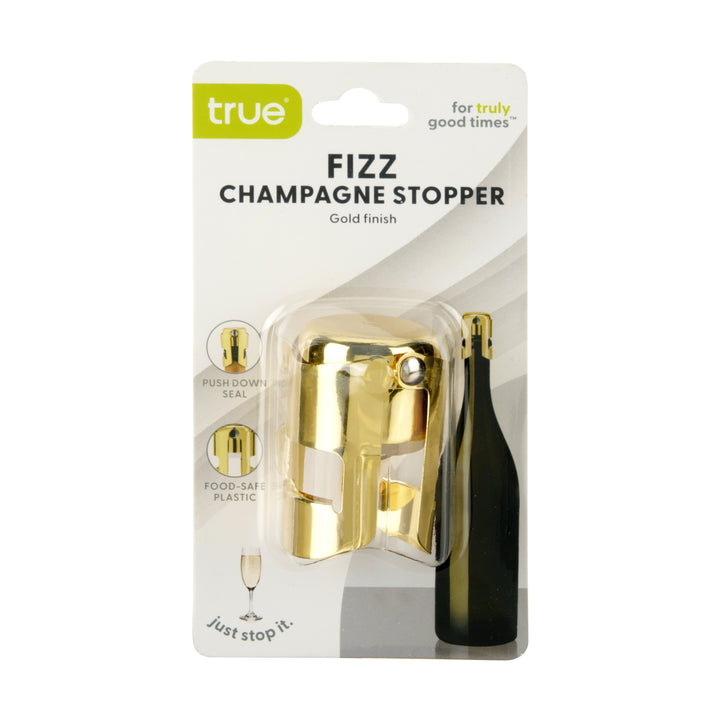 Fizz Champagne Stopper in Gold