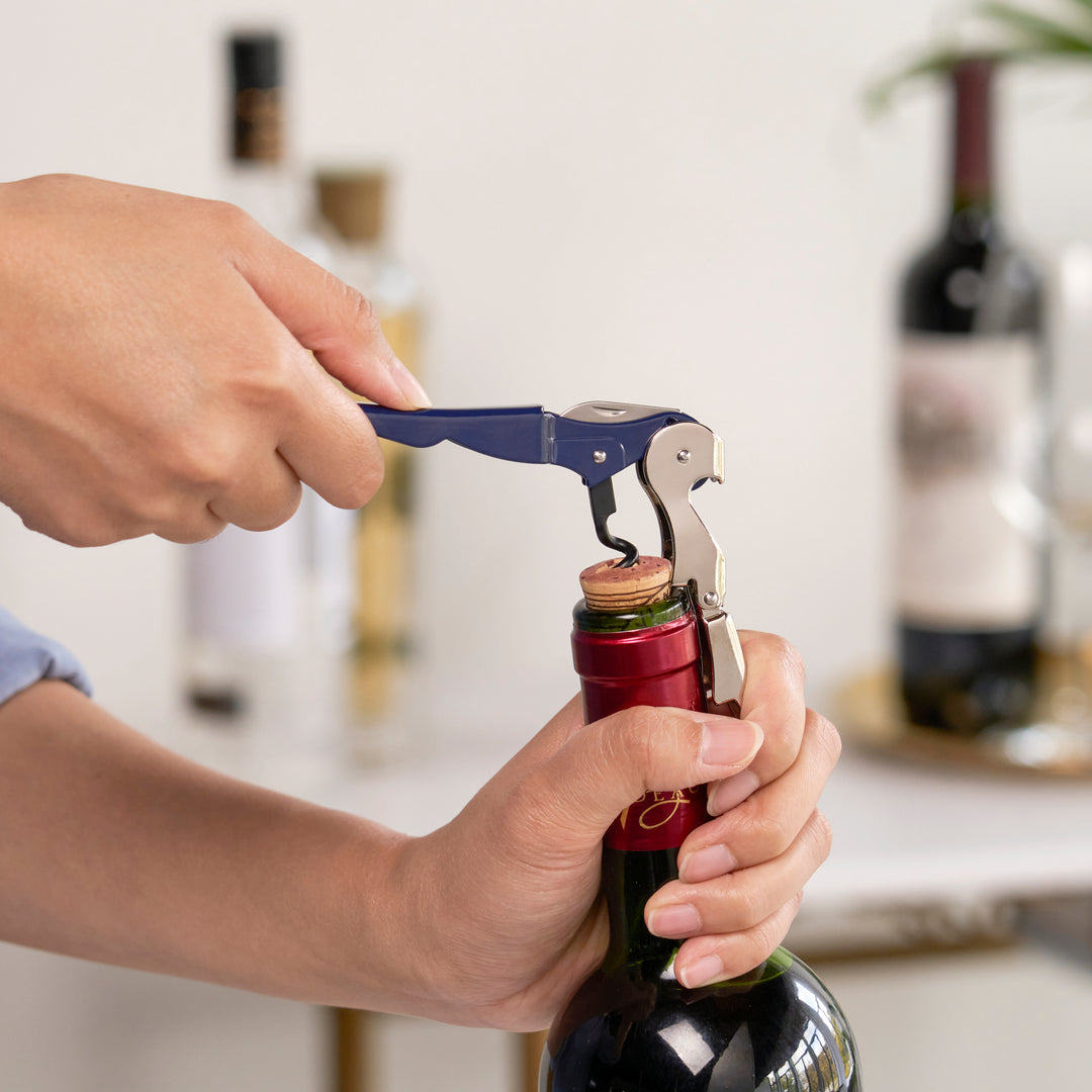 Truetap Waiter's Corkscrew in Navy Blue