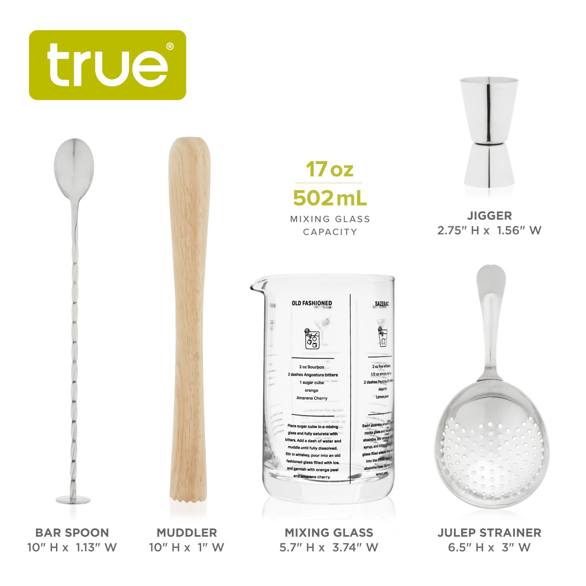 TRUE Mixologist Bar Set - Thumbnail 4