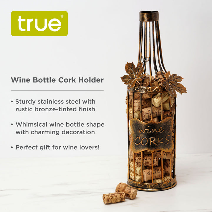 Vine Time Wine Bottle Cork Holder Display