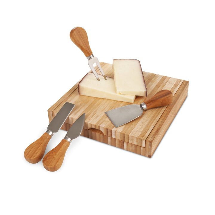 Formaggio Bamboo Cheese Board & Tool Set