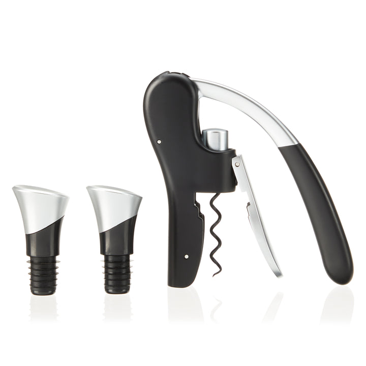 Lever Corkscrew and Stoppers