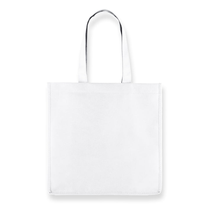 6-Bottle Non-Woven Tote in White