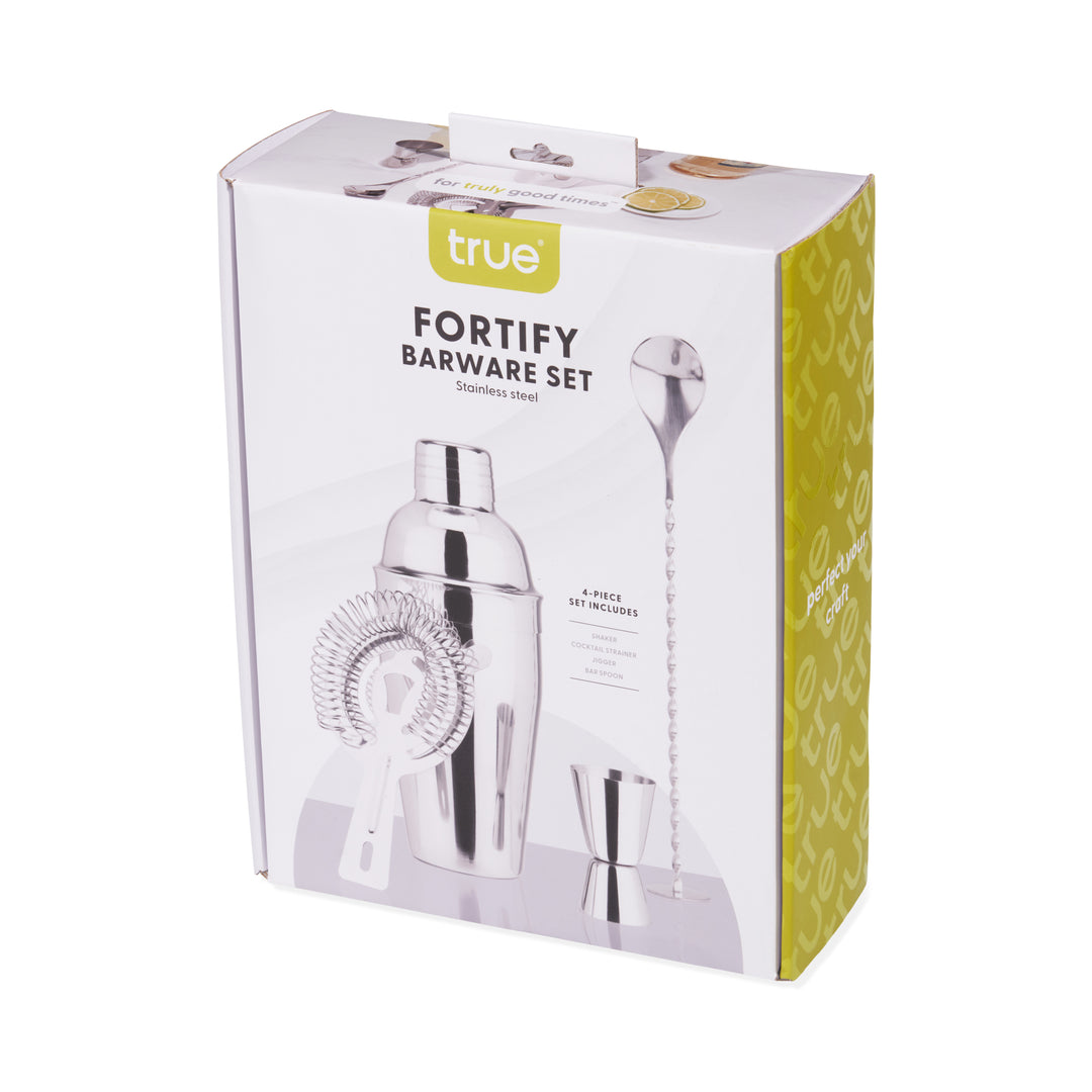 Fortify 4-Piece Mixologist Barware Set