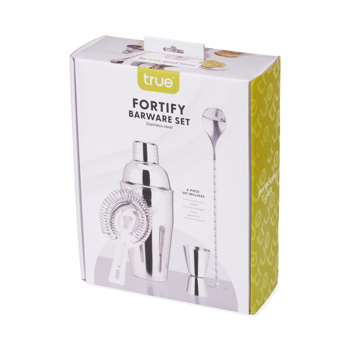 Fortify 4-Piece Mixologist Barware Set