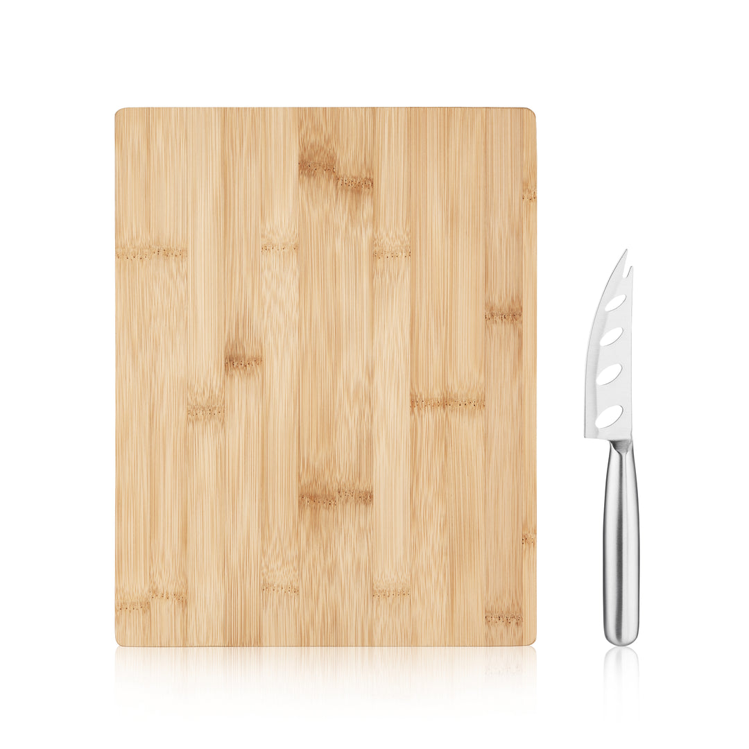 Appetize Bamboo Board & Knife Set