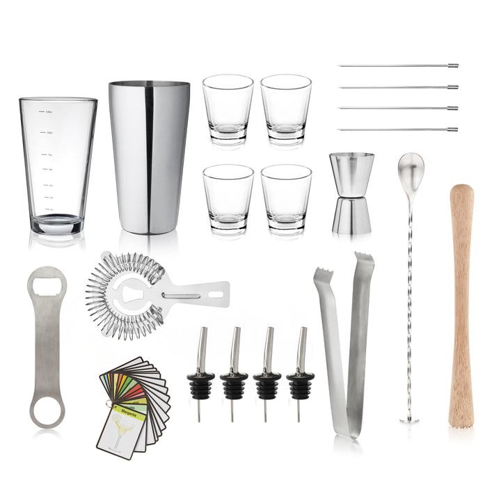20-Piece Mixologist Barware Set