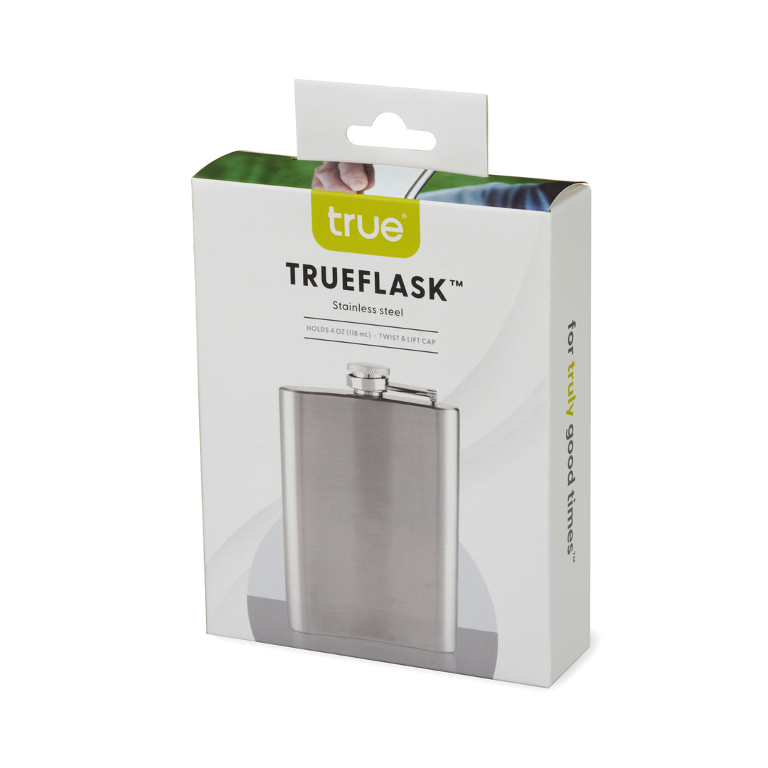 Trueflask 4 oz Stainless Steel Flask