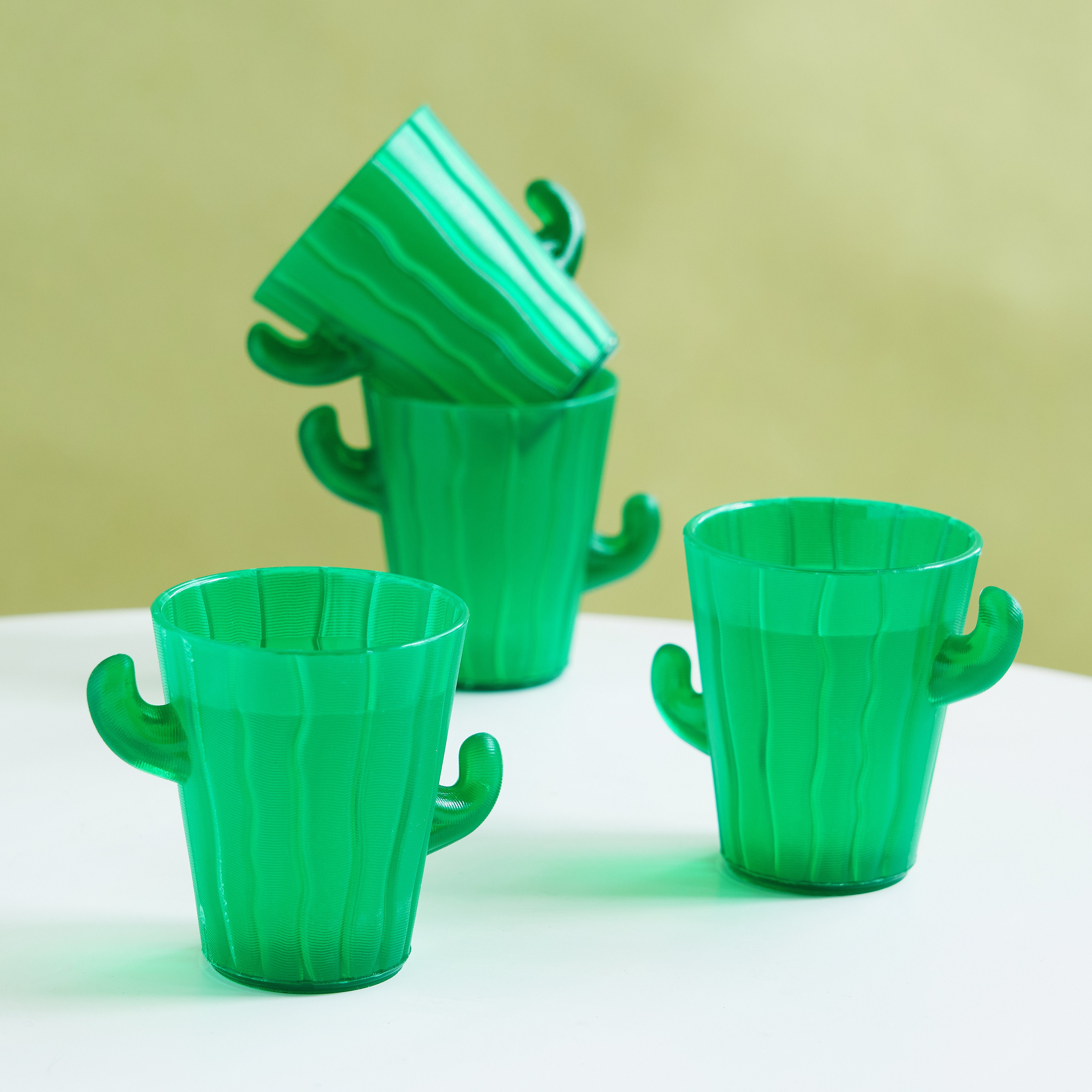 Cactus Shot Glasses by True Zoo, Set of 4 - Thumbnail 4