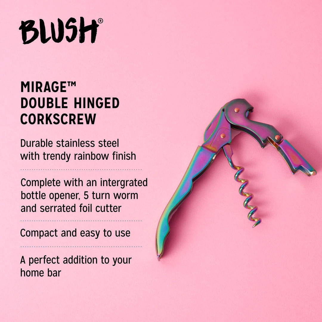 Mirage Rainbow Double-Hinged Corkscrew