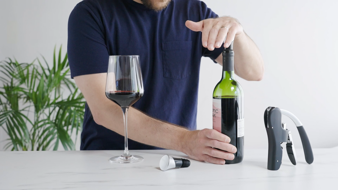 Lever Corkscrew and Stoppers
