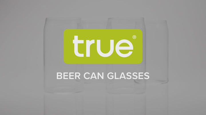Beer Can Pint Glass, Set of 4