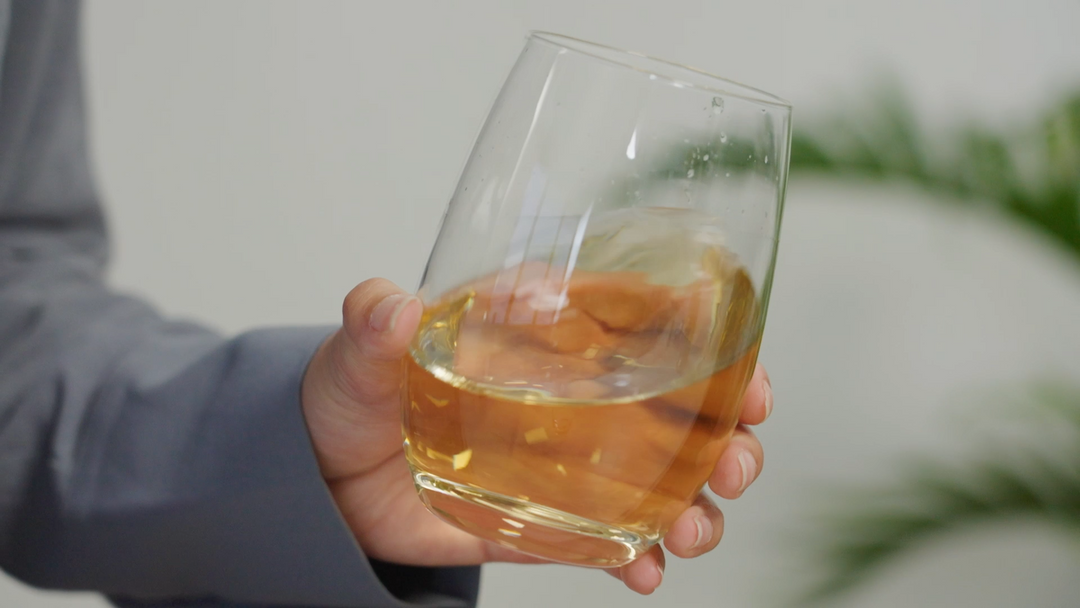 Chateau Stemless White Wine Glasses, Set of 4