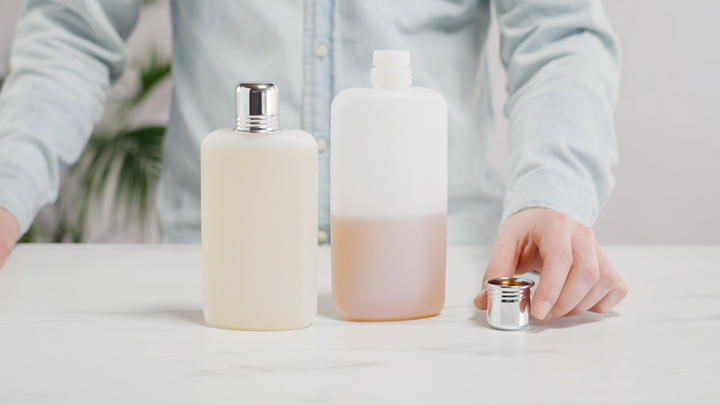 Rogue 10 oz Plastic Flask in White