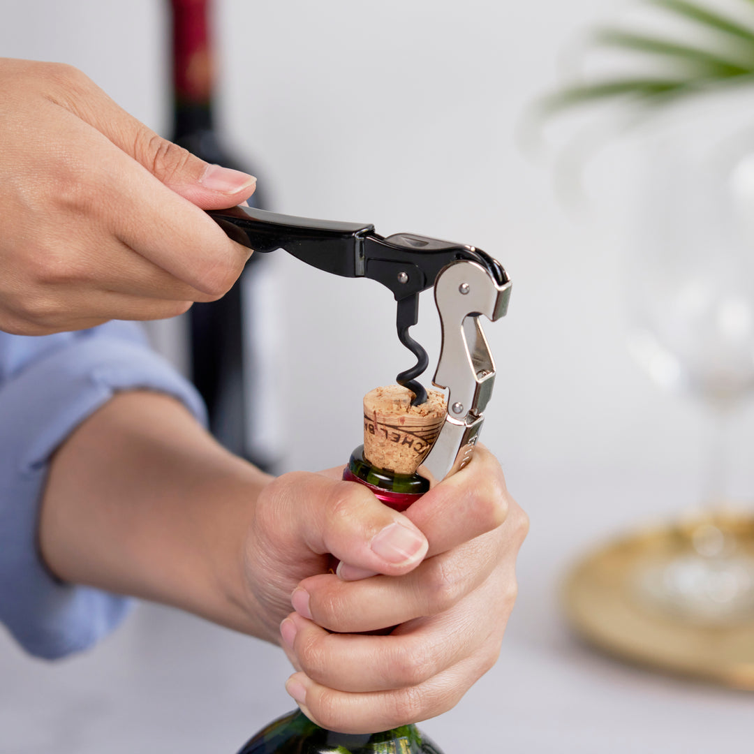 Truetap Waiter's Corkscrew in Black