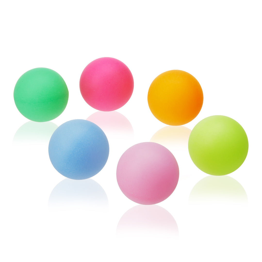 Party Beer Pong Balls in Assorted Colors, 6ct