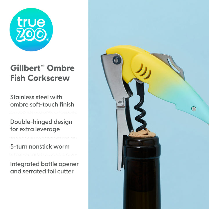 TrueZoo Gillbert Double-Hinged Corkscrew in Ombre