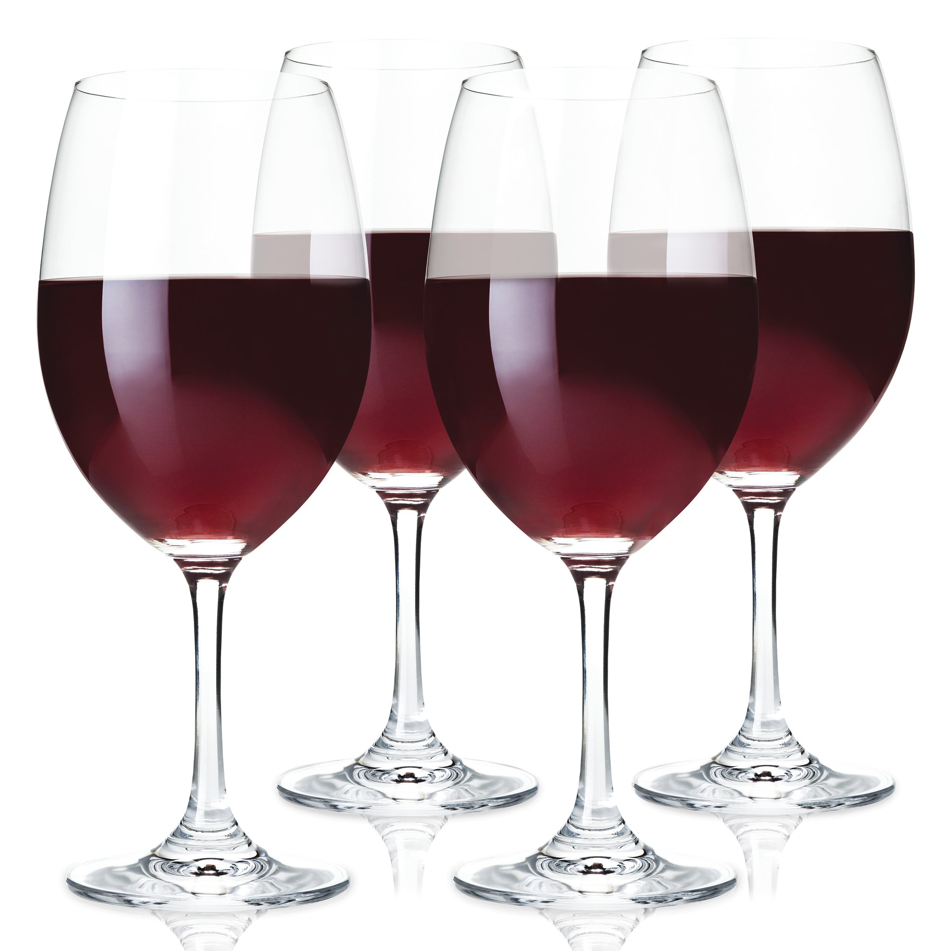 True St. Julien Bordeaux Wine Glasses, Crystal Clear Drinking Glasses for  Red Wine, Elegant Stemmed Glassware, Home Bar, Dinner Party, Wedding Gifts,  Hosting Essentials, 20.5 oz, Set of 4