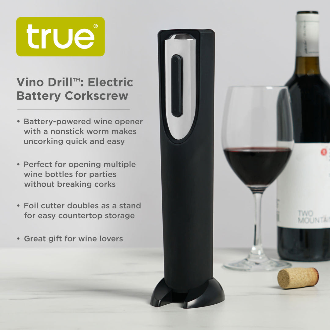 Vino Drill Battery Powered Corkscrew