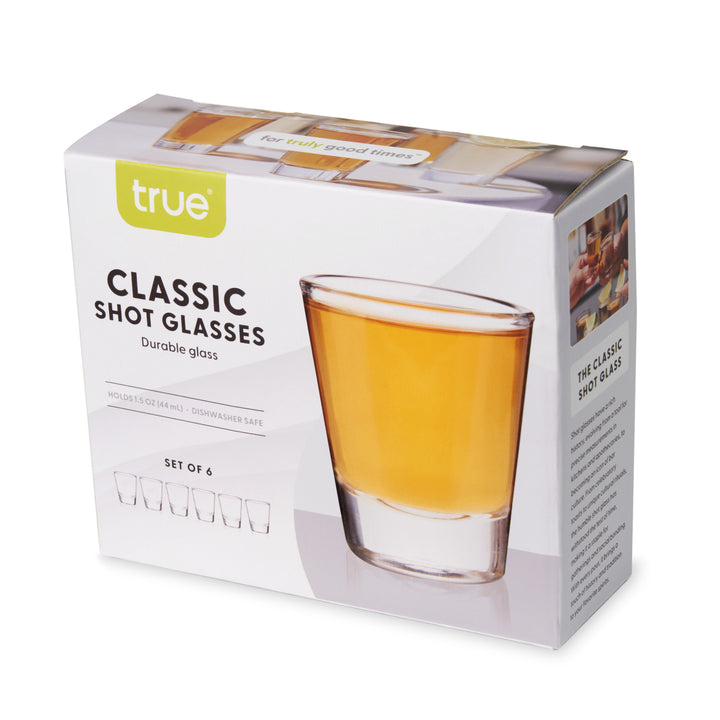 Shooter 1.5 oz Shot Glasses, Set of 6