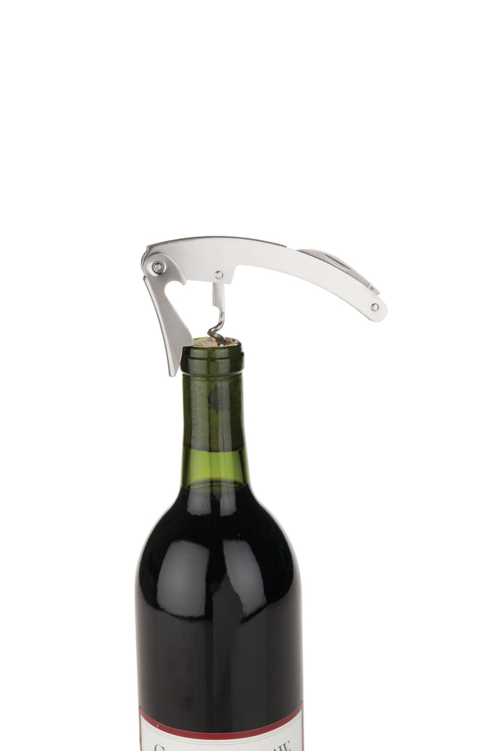 Curve Waiter's Corkscrew in Stainless Steel