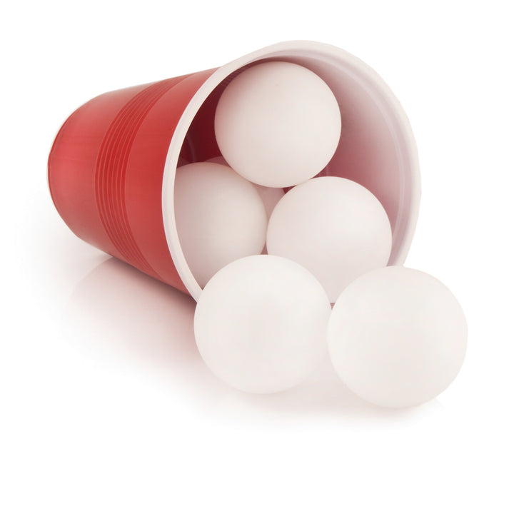 Party Beer Pong Balls in White, 6ct