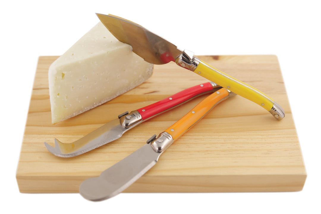 Sunnyside Cheese Knives & Cutting Board