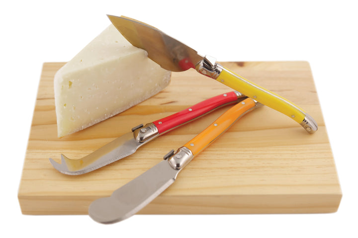 Sunnyside Cheese Knives & Cutting Board