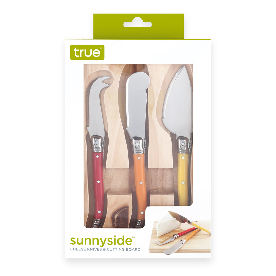 Sunnyside Cheese Knives & Cutting Board