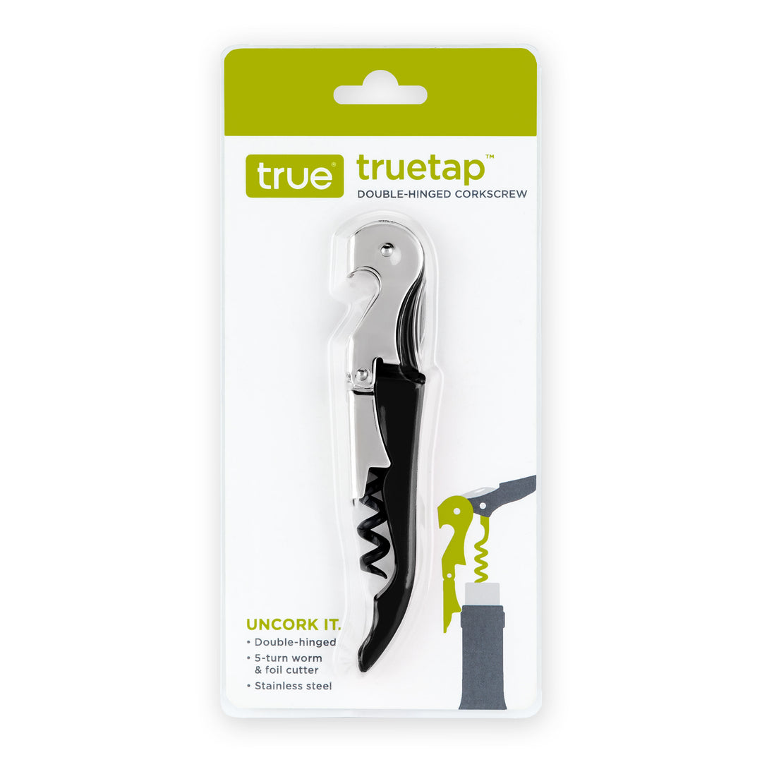 Truetap Waiter's Corkscrew in Black