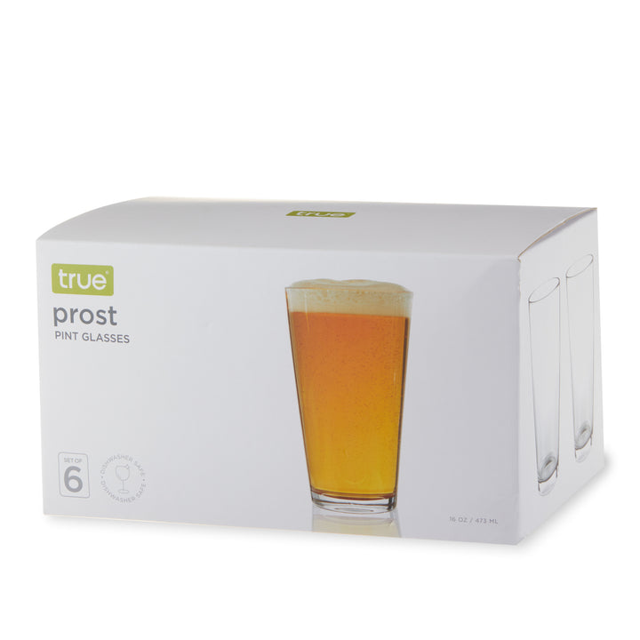 Pint Glasses Set of 6