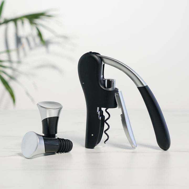 Lever Corkscrew and Stoppers