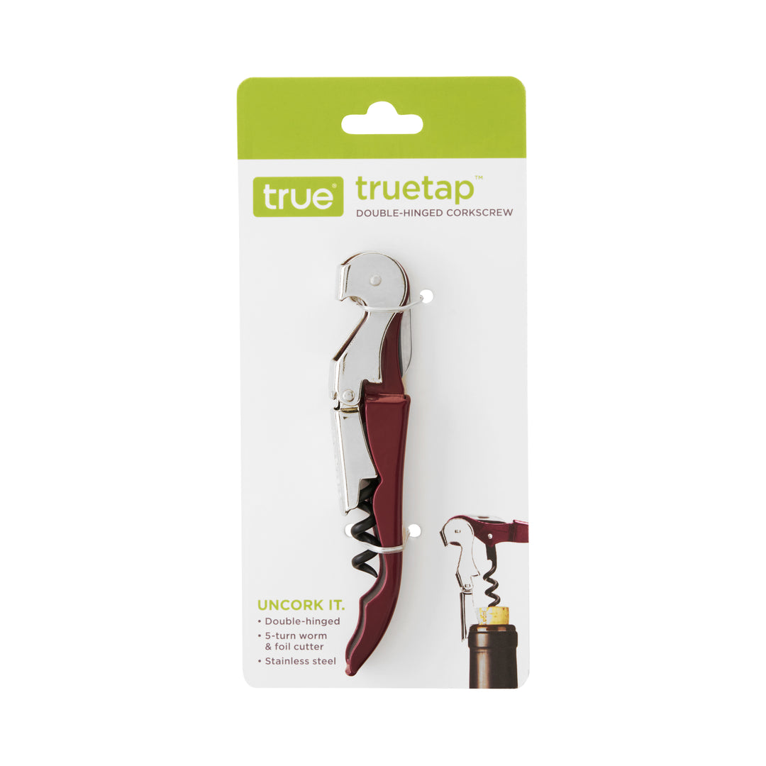 Truetap Waiter's Corkscrew in Burgundy